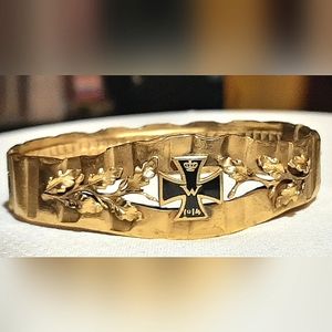 WW1 German Patriotic Iron Cross Bracelet